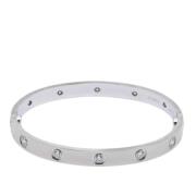 Pre-owned White Gold bracelets Cartier Vintage , White , Dames