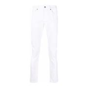 Heren Witte Jeans Dondup , White , Heren