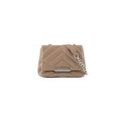 Mini Tas Armani Exchange , Beige , Dames