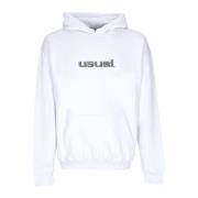 Witte Dionea Hoodie Sweatshirt met lange mouwen Usual , White , Heren