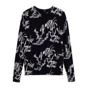 Lente/Zomer Dames Sweatshirt Collectie Desigual , Black , Dames