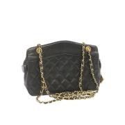 Pre-owned Fabric chanel-bags Chanel Vintage , Black , Dames