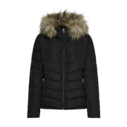 Herfst/Winter Polyesterjassen & Jas Only , Black , Dames