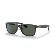 Andy Zonnebril Highstreet Collectie Ray-Ban , Black , Unisex