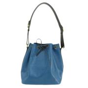 Pre-owned Leather louis-vuitton-bags Louis Vuitton Vintage , Blue , Da...