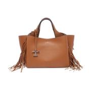 Bruine Karabijnsluiting Schoudertas Tod's , Brown , Dames