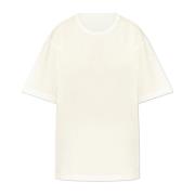 T-shirt met print Y-3 , White , Dames