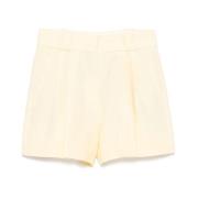 Boter Gele Geplooide Rok Blazé Milano , Yellow , Dames