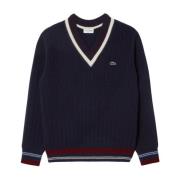 Stijlvolle Sweaters voor Mannen Lacoste , Blue , Heren