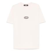 Vanilla Jersey T-Shirt Barrow , Beige , Heren