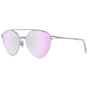 Zilveren Aviator Zonnebril voor Vrouwen Swarovski , Gray , Dames