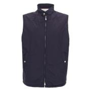 Kleurrijke Gewatteerde Thermore Vest Brunello Cucinelli , Blue , Heren