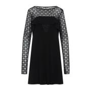 Zwarte Elegante Jurk Dameskleding Givenchy , Black , Dames