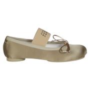 Ballerina`s met vierkante neus en strikbandje MM6 Maison Margiela , Be...