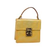 Pre-owned Leather louis-vuitton-bags Louis Vuitton Vintage , Yellow , ...