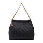 Zwarte Schoudertas Chic Ontwerp Tory Burch , Black , Dames