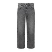 Grijze Regular Jeans Amish , Gray , Heren