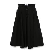 Zwarte Rok voor Vrouwen Msgm , Black , Dames