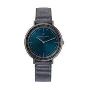 Elegante Gunmetal Herenhorloge Pierre Cardin , Gray , Heren