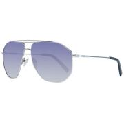 Zilveren Heren Aviator Zonnebril Guess , Gray , Heren