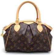 Pre-owned Canvas handbags Louis Vuitton Vintage , Brown , Dames