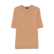 T-shirt Tagliatore , Brown , Heren