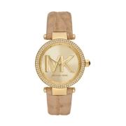 Roségouden Damesmode Horloge Michael Kors , Yellow , Dames