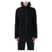 Zwarte Thermal Boa Fleece Jas Aw24 Snow Peak , Black , Heren