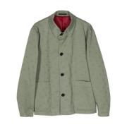 Groene Jacquard Overhemdjasje voor Mannen PS By Paul Smith , Green , H...