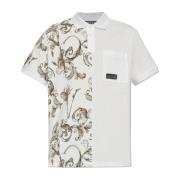 Polo met zak Versace Jeans Couture , White , Heren