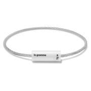 Kabelarmband 5g Le Gramme , Gray , Unisex