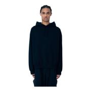 Hoodie met logo print Y-3 , Black , Heren