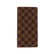 Pre-owned Canvas wallets Louis Vuitton Vintage , Brown , Dames