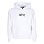 Witte hoodie met voorzak Propaganda , White , Heren