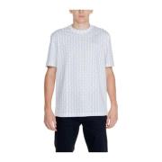 Witte Klassieke Katoenen T-shirt voor Mannen Armani Exchange , White ,...