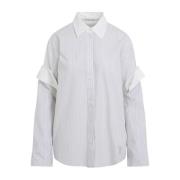 Witte Shirt voor Vrouwen Acne Studios , White , Dames