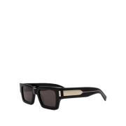 Elegante Tijdloze Zonnebril Saint Laurent , Black , Unisex