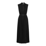 Elegante Zwarte Cocktailjurk Dior , Black , Dames