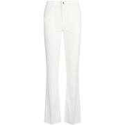 Witte Jeans met Studded Logo Detail Liu Jo , White , Dames