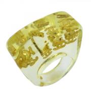 Pre-owned Metal chanel-jewelry Chanel Vintage , Yellow , Dames