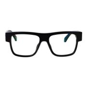 Stijlvolle Optische Style 60 Bril Off White , Black , Unisex