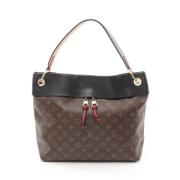 Pre-owned Canvas shoulder-bags Louis Vuitton Vintage , Brown , Dames