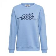 Zacht Sweatshirt met Capuchon &Co Woman , Blue , Dames