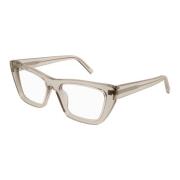 Bruin/Havana Optisch Montuur Saint Laurent , Gray , Dames