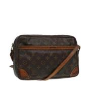 Pre-owned Canvas louis-vuitton-bags Louis Vuitton Vintage , Brown , Da...