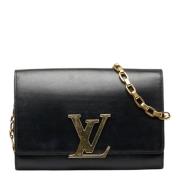 Pre-owned Leather louis-vuitton-bags Louis Vuitton Vintage , Black , D...