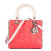 Pre-owned Leather dior-bags Dior Vintage , Pink , Dames