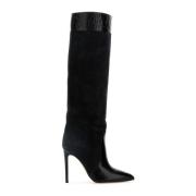 Stiletto Boot - Trendy Dameslaarzen Paris Texas , Black , Dames