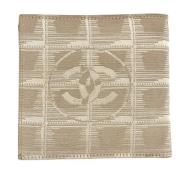 Pre-owned Canvas wallets Chanel Vintage , Beige , Dames