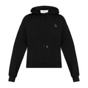 Hoodie Maison Kitsuné , Black , Dames